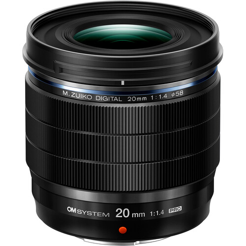 OM Systems 20mm f/1.4 Pro Lens