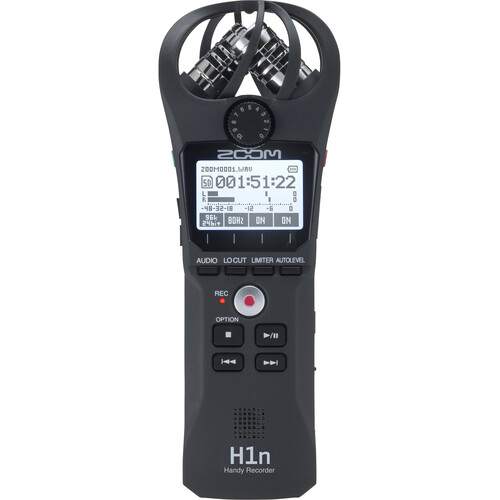 ZOOM H1N-VP Portable Handy Recorder with Windscreen,AC,USB, and Case