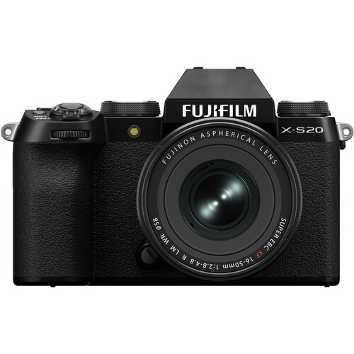 FUJIFILM X-S20 with XF 16-50mm F/2.8-4.8R LM WR Lens Kit (Black)