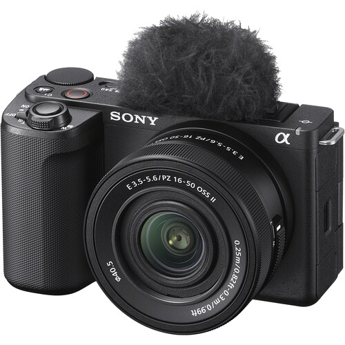 SONY ZVE10 II with 16-50mm Kit Lens (Black)