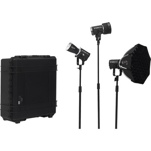 Aputure STORM 80c 3-Light Kit (US)