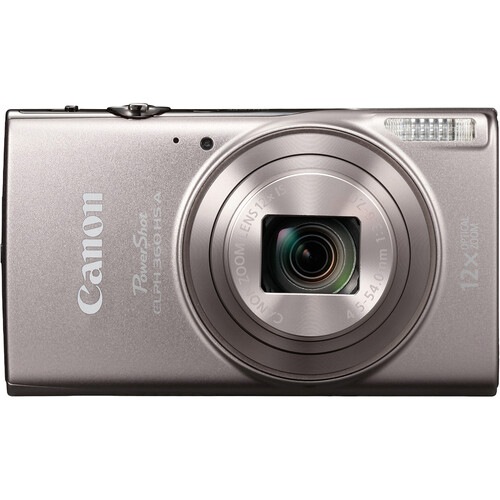 Canon ELPH 360 HSA Point & Shoot (Silver)