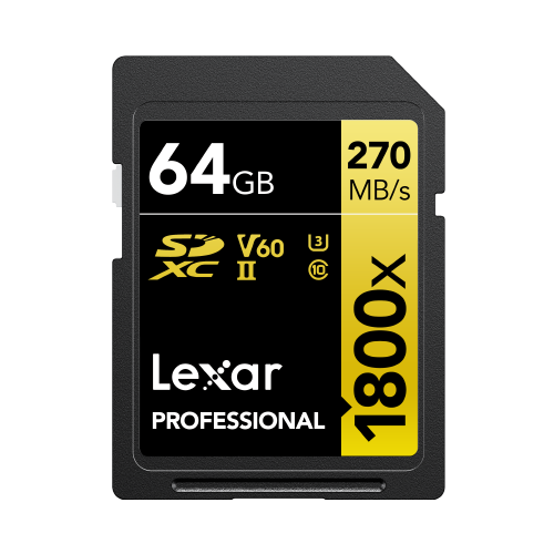 LEXAR SDHC/SDXC 1800x USH-II (64GB)