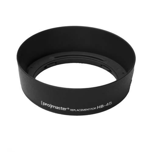 ProMaster HB45 lens hood Nikon AF-S Nikkor 18-55mm G II, VR