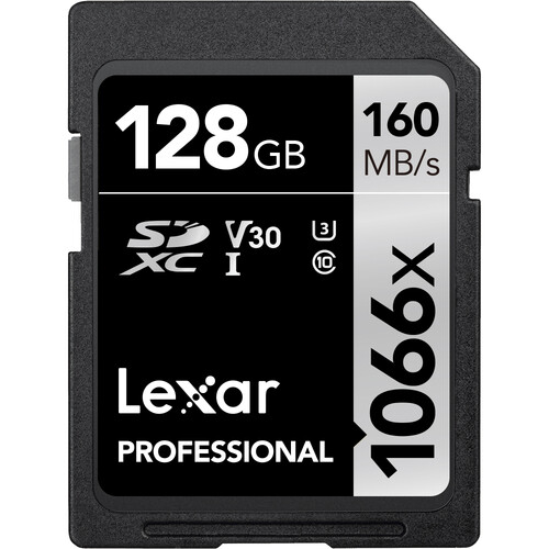 LEXAR PRO 1066X SDHC/SDXC Memory Card - 128GB