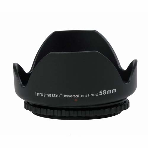 ProMaster digital lens hood 58mm