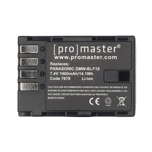 ProMaster DMWBLF19 Battery for Panasonic