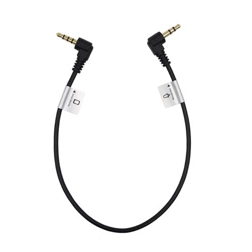 ProMaster AudioCable 3.5mm TRRS M R Angle - 3.5mm TRS Male R Angle 1'S