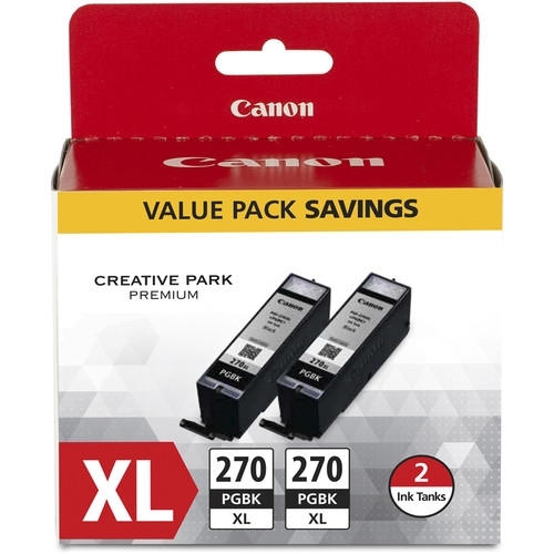 CANON PGI270 XL Pigment Black Twin Ink Pack