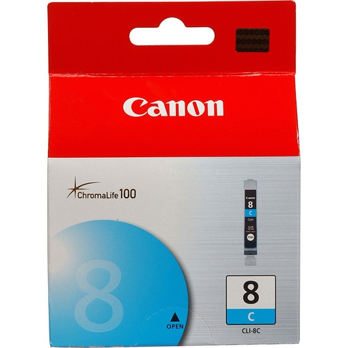 CANON CLI8 Cyan Ink ChromaLife 100