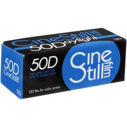 CineStill Film 50 Daylight 120 Boxed