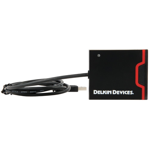 DELKIN USB 3.0 Dual Slot Card Rdr. SD UHS-II and Compact Flash