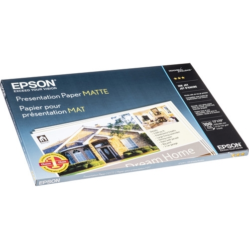 EPSON Matte Presentation Paper 13"x19" 100 sheets          3*
