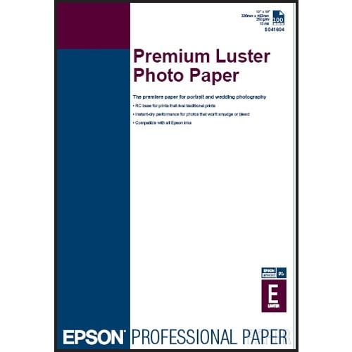 EPSON Ultra Premium Luster Paper 13"x19" 100 sheets