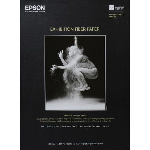 EPSON Exhibition Fine Art Paper 13"x19" 25 shts   325gsm