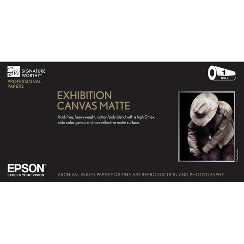 EPSON Exhibition Canvas Matte 17"x40' roll