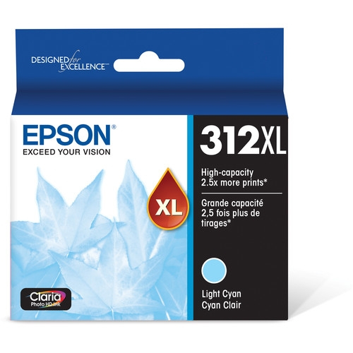 EPSON Claria T312XL520S High-Yield Photo Cyan Ink