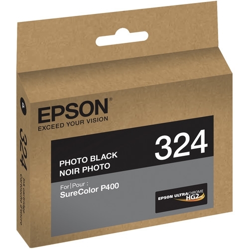 EPSON UltraChrome HG2 Photo Black T324120 Ink Cartridge for P400