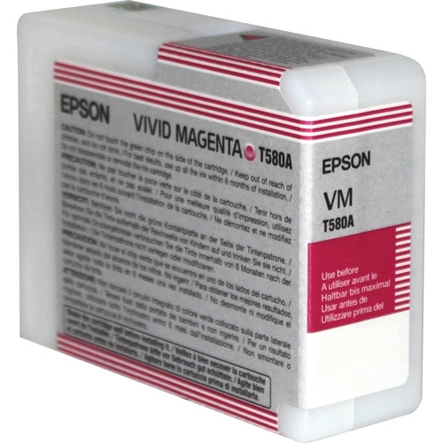 EPSON Vivid Magenta Ink 80ml T580A00