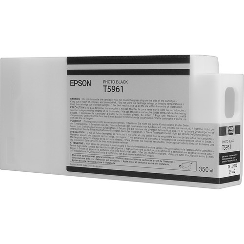 EPSON Photo Black HDR Ink 350ml                  T596100