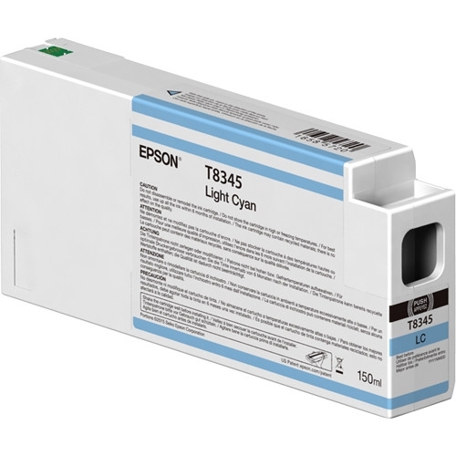 EPSON Light Cyan              150ml T834500 Ink Cartridge