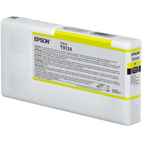 EPSON UltraChrome Yellow      200ml T913400 Ink Cartridge for P5000