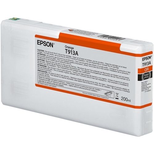 EPSON UltraChrome HDX Orange  200ml T913A00 Ink Cartridge for P5000