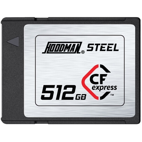 HOODMAN Steel CFexpress 512GB 1600MB/s Memory Card