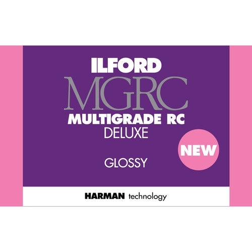 ILFORD MULTIGRADE V RC Deluxe Paper Glossy, 8x10, 100 Sheets