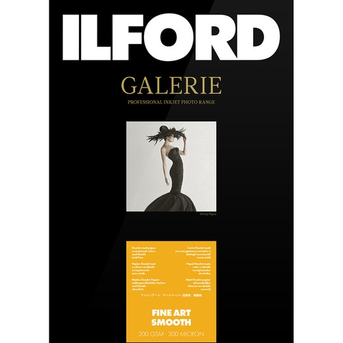 ILFORD GP 5* Smooth Fine Art Paper 13"X19" 10 Sheet   #CLEARANCE