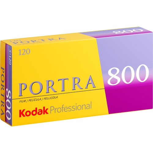 KODAK Professional Portra 800 Film 120 propack 5 rolls