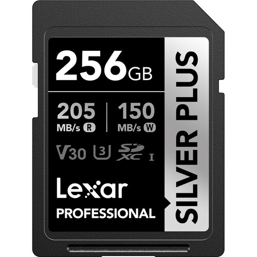 Lexar Professional Silver Plus SDXC 256GB