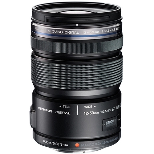 OLYMPUS 12-50mm f3.5-6.3 EZ Lens Black #CLEARANCE5