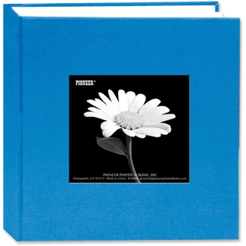 PIONEER Cloth Frame 4"x6" 1up Sky Blue DA100CBF Album
