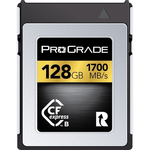 PROGRADE Digital 128GB CFexpress 2.0 Memory Card (1400MB/Sec Write)