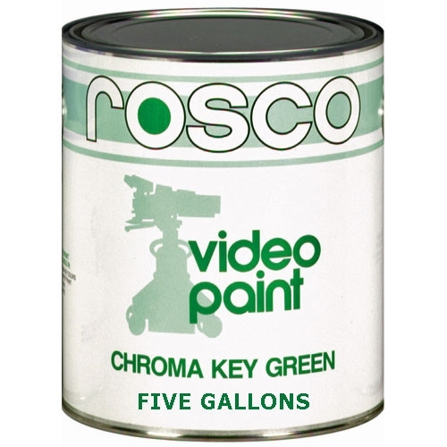 ROSCO #5711 Chroma Key Green Paint 5 Gallon