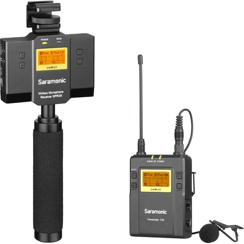 SARAMONIC Dual Smartphone UHF Wireless lavalier Mic System