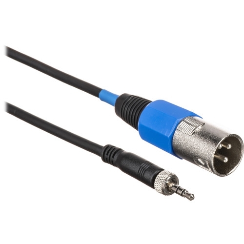 SENNHEISER CL100 XLR unbalanced line output cable 1/8" to male XLR