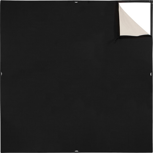 WESTCOTT Scrim Jim Cine Unbleached Muslin/Black Fabric (6'x6')