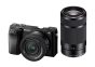 SONY A6100 APS-C Mirrorless Camera with 16-50mm and 55-210mm Lens