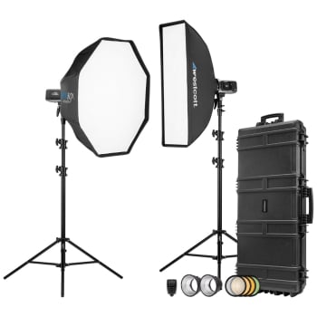 WESTCOTT FJ400 II 2-Light Location Kit with FJ-X3 M Universal Trigger