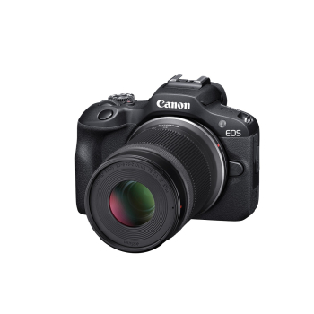 CANON EOS R100 with RF-S18-45mm F4.5-6.3 and RF-S55-210mm F5-7.1