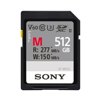 SONY M Series UHS-II SDXC Memory Card - 512GB