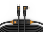 Tether Tools Tether Pro 31' USB-C to USB-C Right Angle Cable (Black)