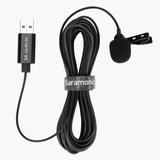 SARMONIC Upgraded Omnidirectional USB Lavalier w/ 19.7' (6m) Cable