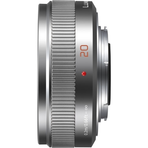 安心交換付き LUMIX G シルバー ASPH. II 20mm/f1.7 レンズ(単焦点)