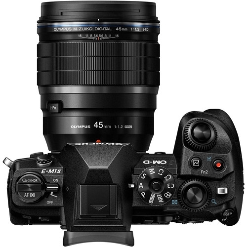 Dodd Camera - OLYMPUS 45mm f1.2 PRO Lens Black for micro 4/3