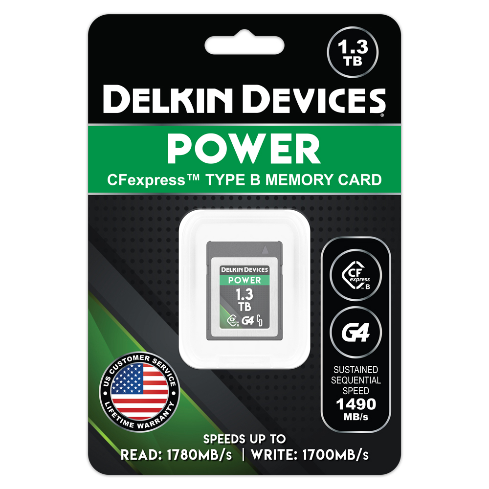 Dodd Camera - DELKIN POWER G4 CFexpress Type B Memory Card - 1.3TB