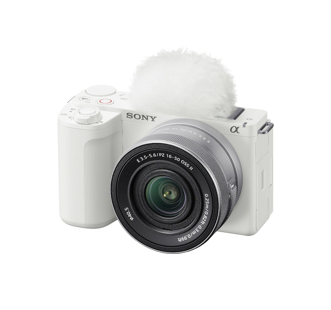 SONY ZVE10 II with 16-50mm Kit Lens - White | Dodd Camera