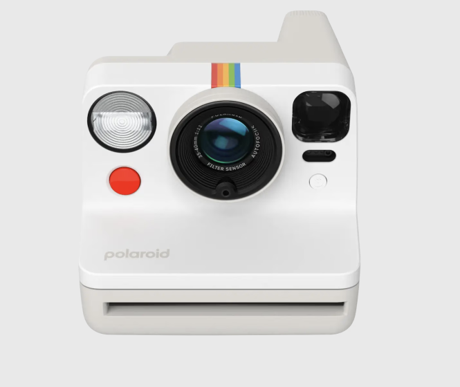 Polaroid Now Generation 3 i-Type Instant Camera (Pebble White)